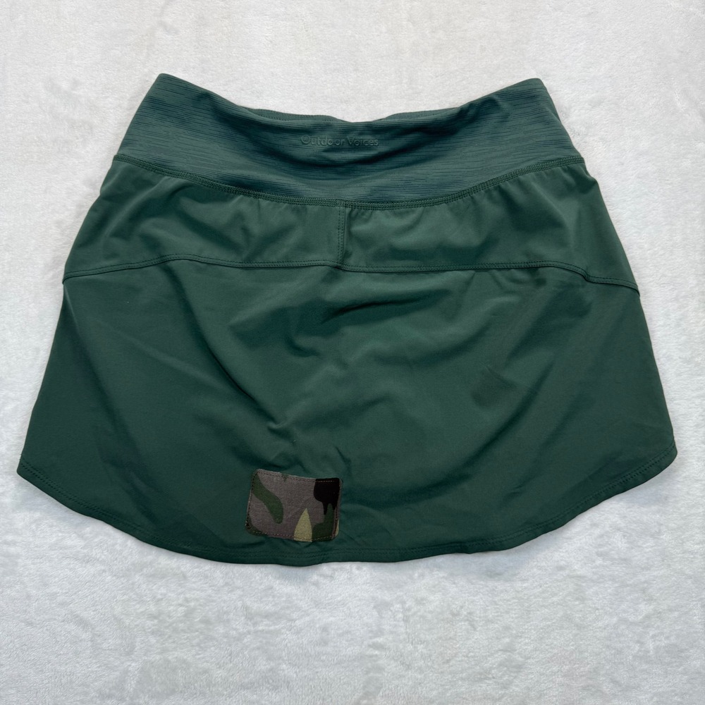 Outdoor Voices Skort Athletic Running Activewear Pockets Green‎ Size S READ